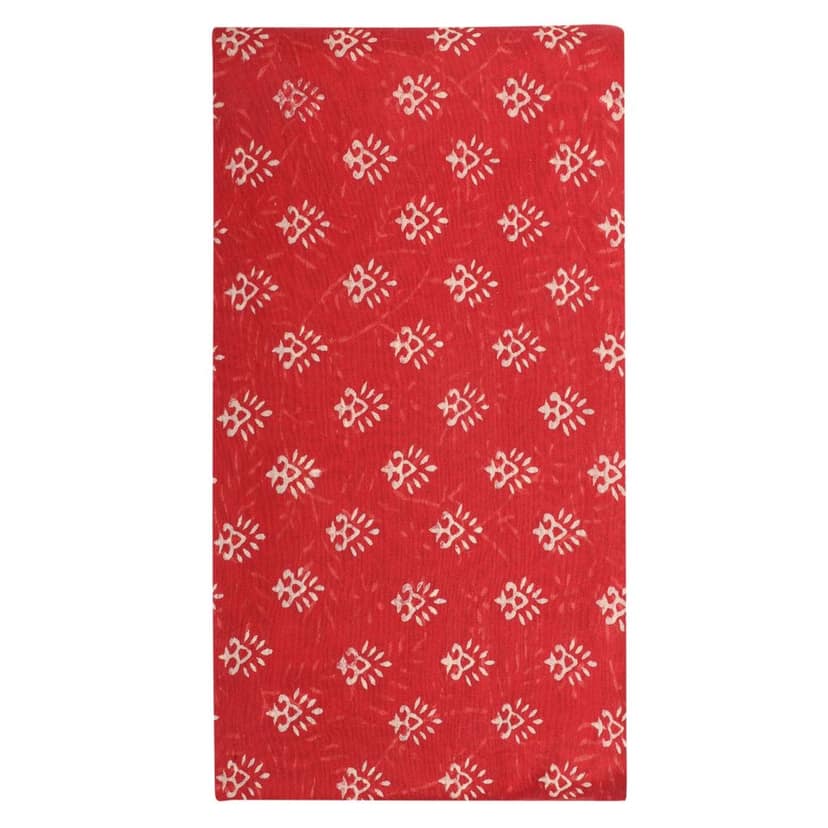 HANDLOOM CHANDERI 03 PCS DABU PRINTED SUIT (SKU - 1RDS01270221 Suit 81) view 2