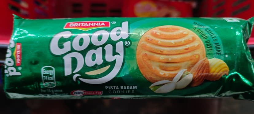 Britannia good day pista badam cookies
