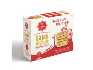 Sahu Gajak Bhandar Traditional Sesame Sweet, Gajak Biscuit - 250g