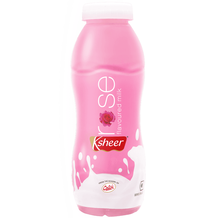 Ksheer Flavoured Milk || Rose || 160 ML