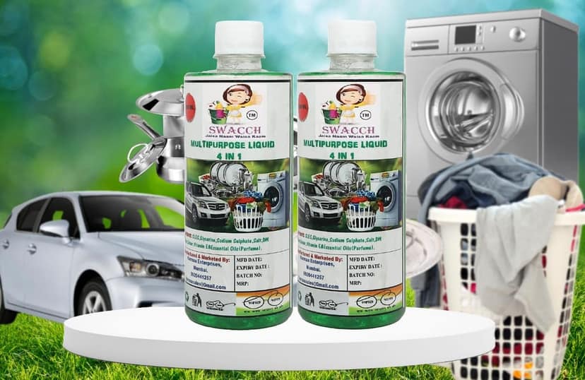 Swacch Multipurpose Liquid 4 IN 1 (500ML) (Pack of 2) view 2