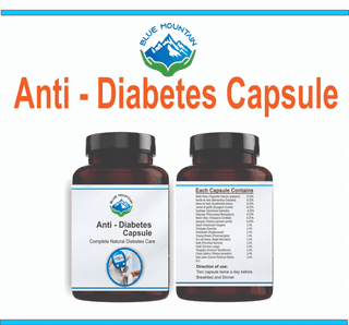 BLUE MOUNTAIN Anti Diabetes Capsule, 60 Capsule