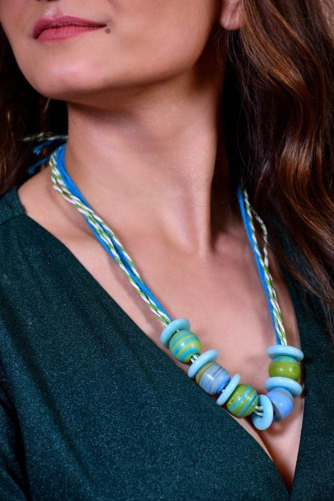 Furnance Beads Necklace view 2