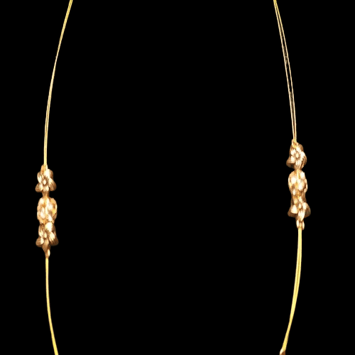 Elegant Gold Necklace: Timeless Beauty view 2