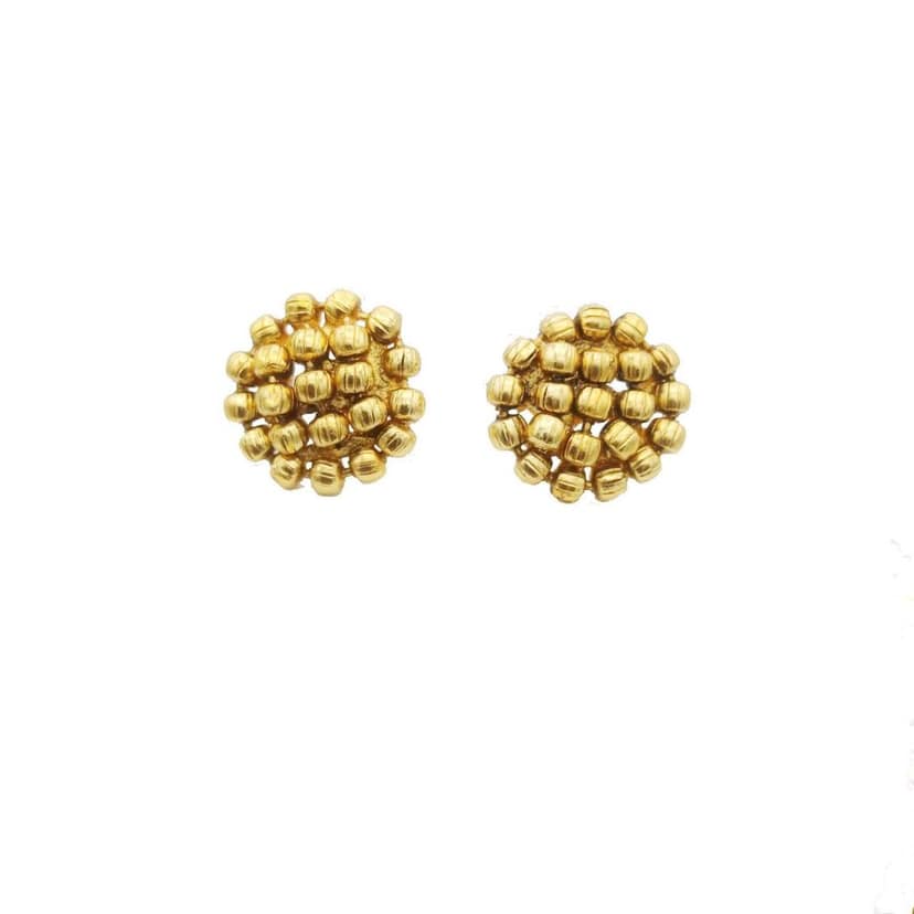 Gold Tone South Style Choker Necklace Set For Women view 2