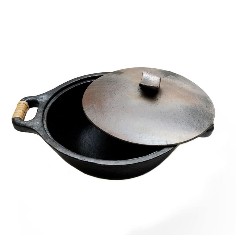 Longpi Black Stone Pottery Casserole Medium (1TPTUTIKA00212) view 2
