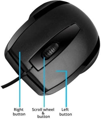ZEBRONICS ALEX Wired Optical Mouse (USB 2.0, Black) view 2