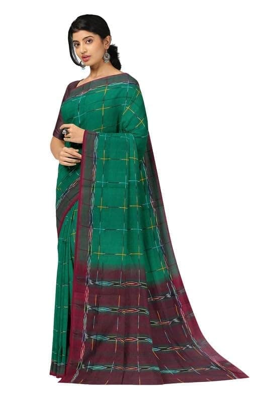 APCO Handloom (A Andhra Pradesh Govt Emporium)- Women's Traditional Pure Handloom Dulla Cotton Saree | DCS0005 view 2