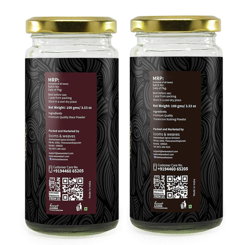 Combo Offer (100 gm Nutmeg Powder + 100 gm Mace Powder) view 2