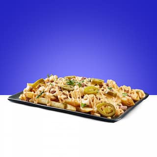 Chicken smash fries