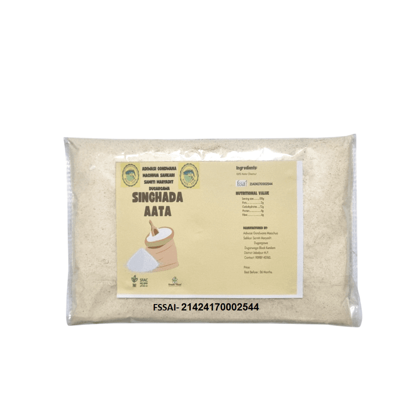 Sincghada Aata - 100% Water Chestnut view 2