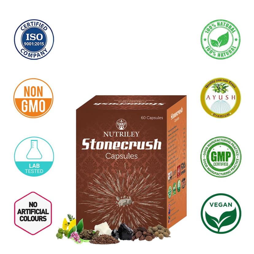 Nutriley Stoncrush - Stone Care Capsules (60 Capsules) view 2
