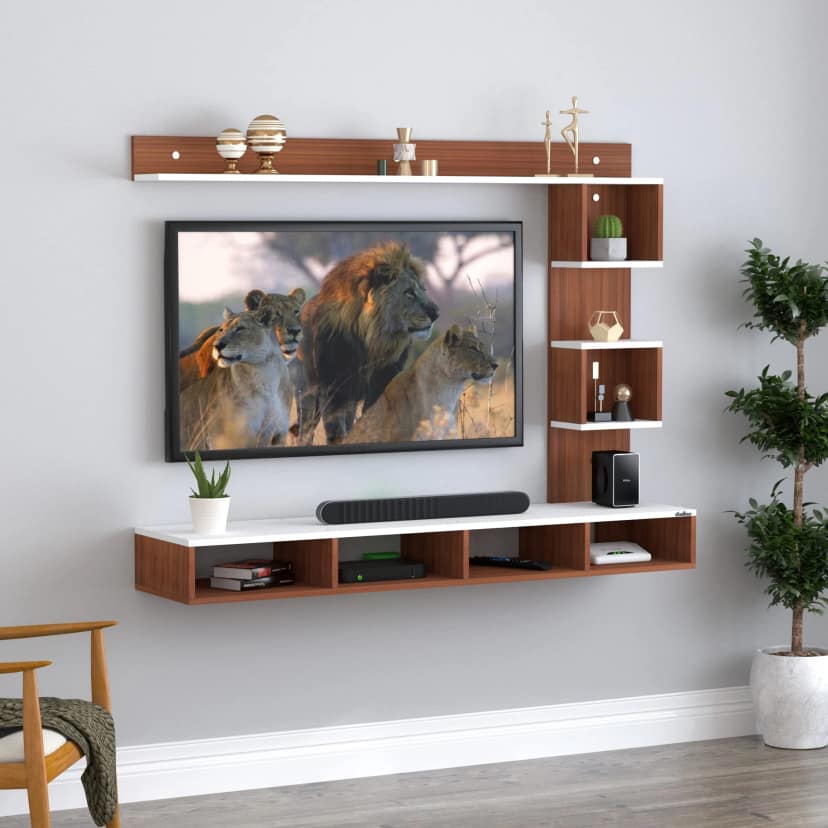 Annie Fashion 24 Inch Wall Mounted TV Cabinet Unit – DIY Installation