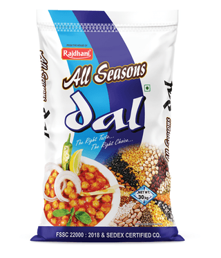 All Seasons Arhar Dal, 30 Kg