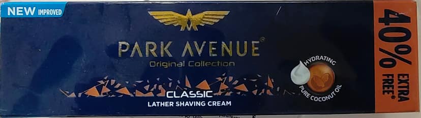 Park Avenue classic lather shaving cream