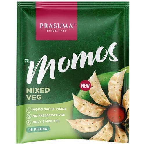 Prasuma Momos Mixed Veg, 1 Pc