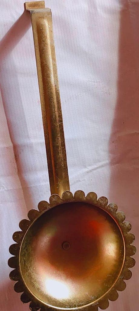 Vintage Copper Ladle view 2