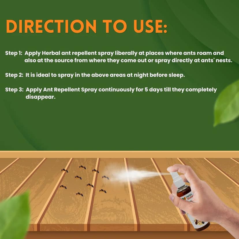 Herbal Strategi Ant Repellent Spray 500 ML view 2