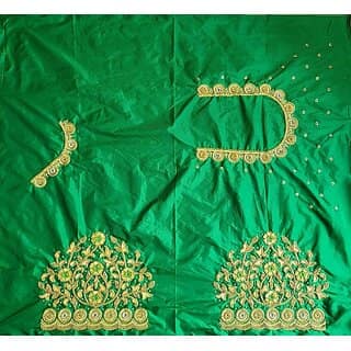 OMSAIFAB Cotton Silk Self Design Blouse Material