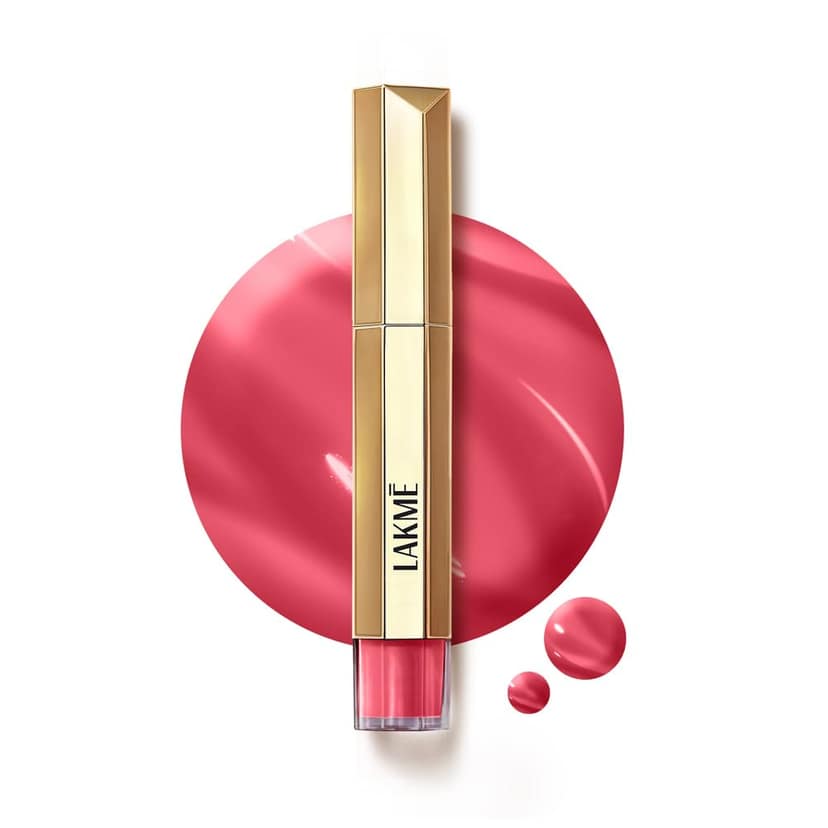 LAKM 9to5 Overtime Shine Tinted Lip Oil - Pink Bloom 5.3ml LAKM 9to5 Overtime Shine Tinted Lip Oil - Pink Bloom 5.3ml - Pink Bloom / 5.3 ml (Pack of 1) view 2