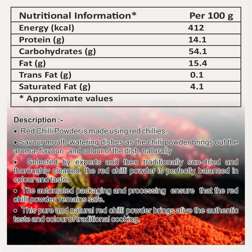 Red Chilli Powder (200 gm) view 2
