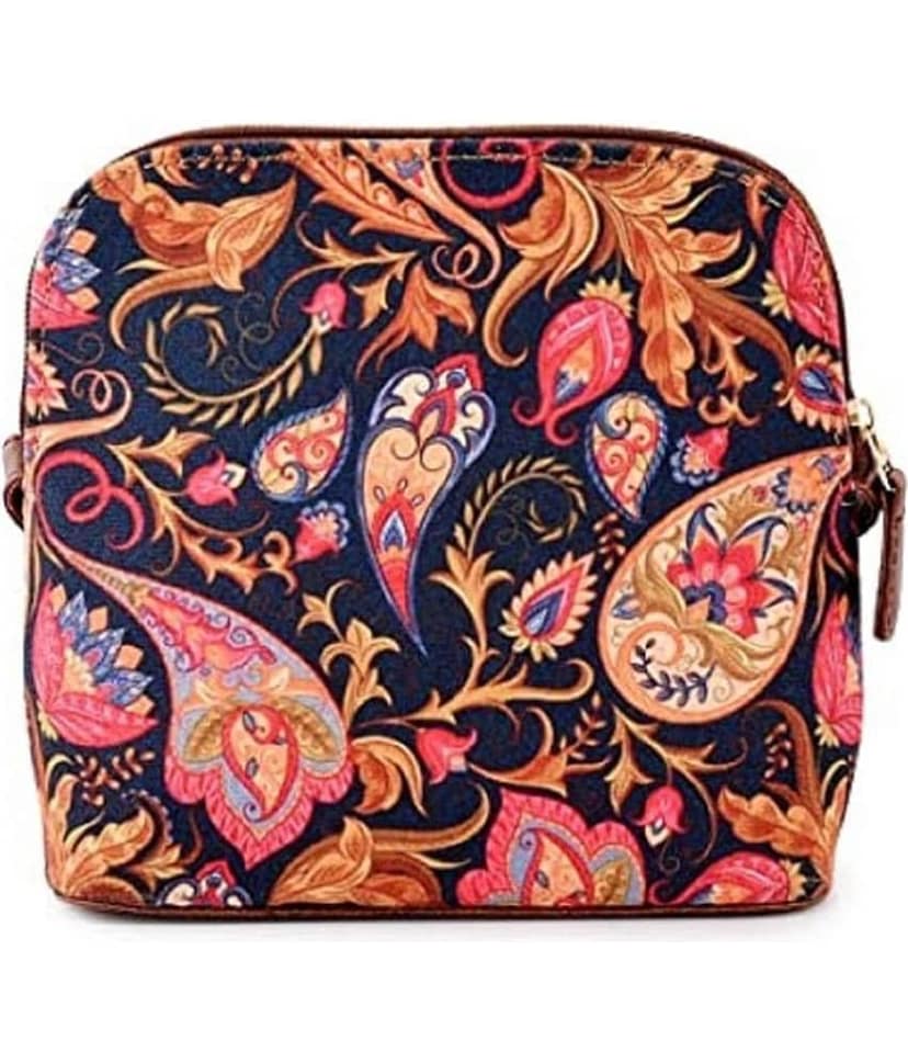 Lychee Bags Sling Bag Canvas Set of 1 ( Black ) view 2