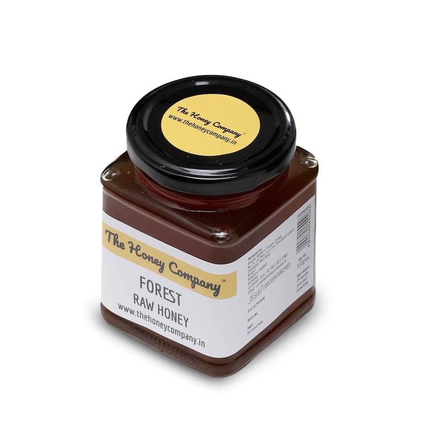 The Honey Company Forest Raw Honey 350g 100% Pure, Natural Raw Unprocessed Unheated Unpasteurised Unfiltered view 2