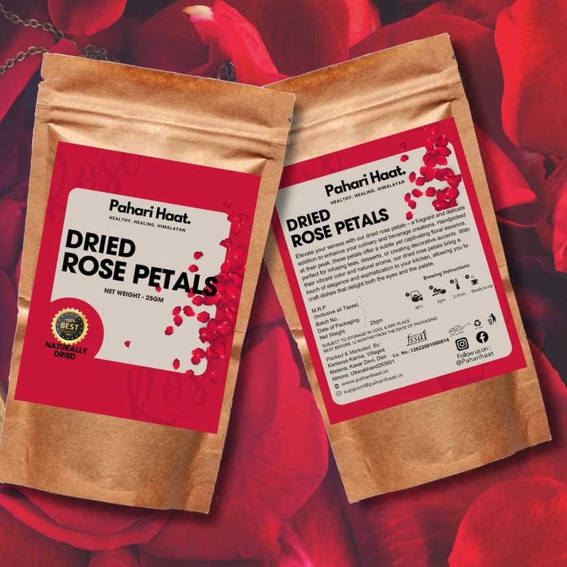 Dried Rose Petals view 2