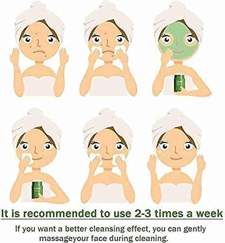 Elecsera Green Mask Stick With Charcoal Peel Off Blackhead Mask Cream And Salicylic Ultra Cleansing Mask Ice Cream Mask (290 ml) view 2