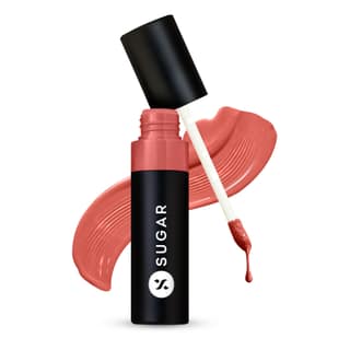 SUGAR Cosmetics Partner In Shine Transferproof Glossy Lipstick | Lasts upto 24hrs | Transferproof & Smudgeproof - 3ml - 02 Brick Bardo SUGAR Cosmetics Partner In Shine Transferproof Glossy Lipstick | Lasts upto 24hrs | Transferproof & Smudgeproof - 3ml -