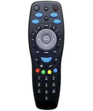 V3Deals Remote Compatible with Tata Sky DTH HD Set Top Box with Recording Feature | Non Voice | Replecement Tata Play Hd Setup Box Remote - Also Works with TV (Tata Sky Recording)