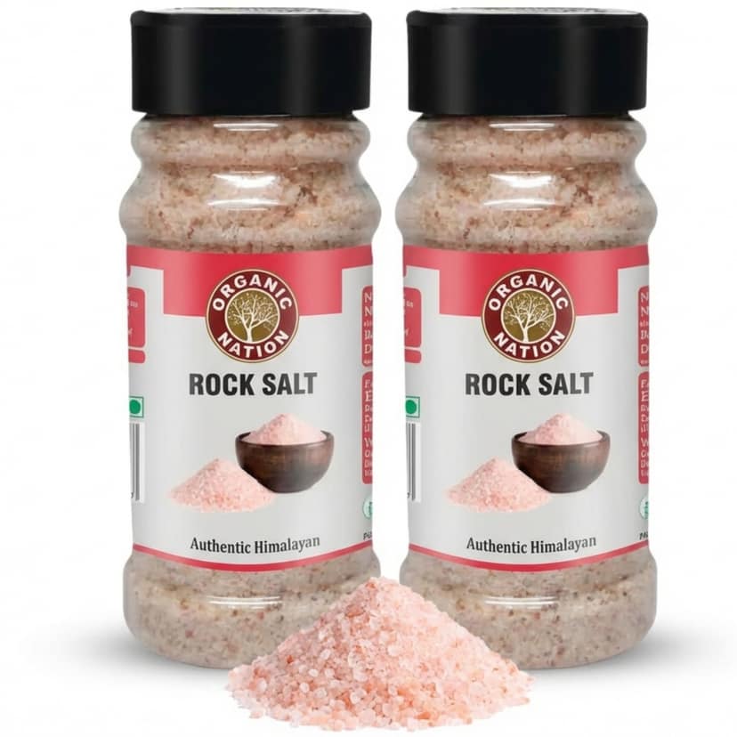 Foodsbay India Himalayan Pink Rock Salt | Natural Rock Salt | 200 g