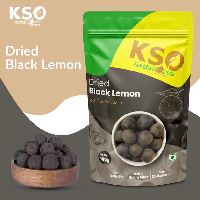Black Lemon (Dried) 100gm view 2