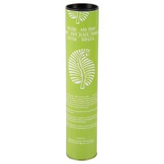 DIY Block Print Your Own Dupatta kit Green Leaf