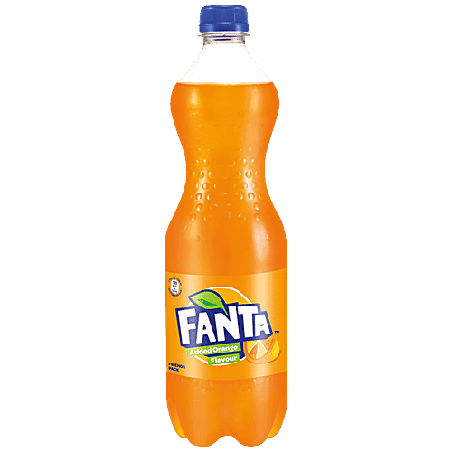 Fanta Soft Drink - Orange Flavoured, Refreshing, 750 ml Pet Bottle
