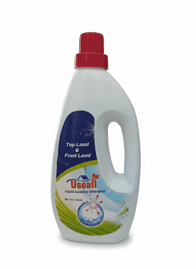 Useall Liquid Laundry Detergent for Top & Front Load Washing Machines - 1 Litre