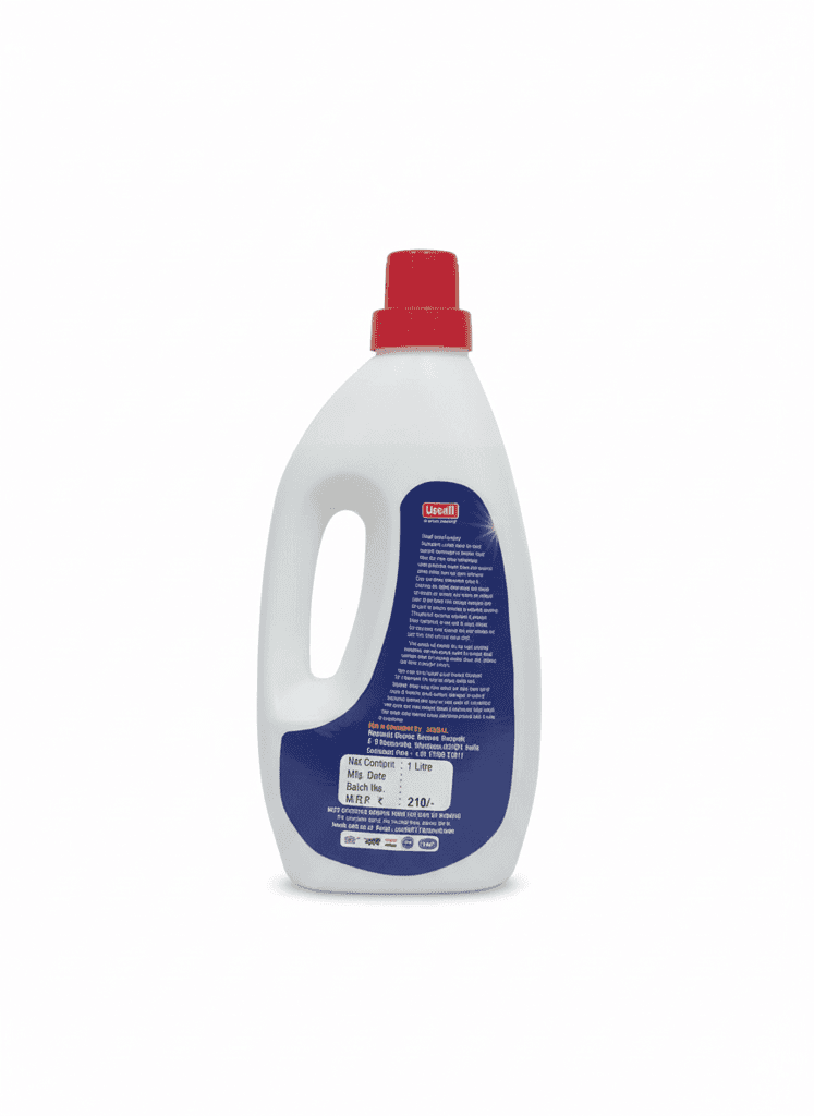 Useall Liquid Laundry Detergent for Top & Front Load Washing Machines - 1 Litre view 2