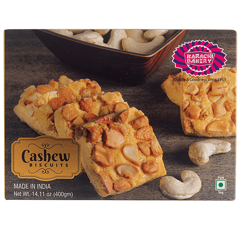 Karachi Bakery Cashew Biscuits, 400 g