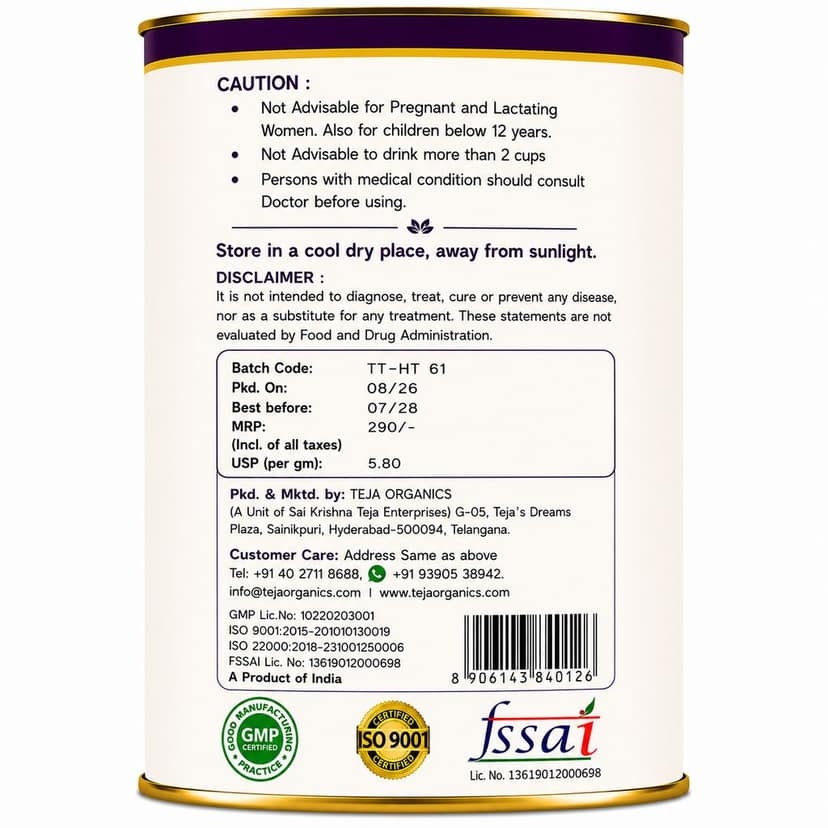 Thyme Tea 50 gm | 100% Pure Thyme Leaves | Caffeine Free Herbal Tea | Support respiratory wellness and throat comfort | Excellent alternative to normal tea view 2
