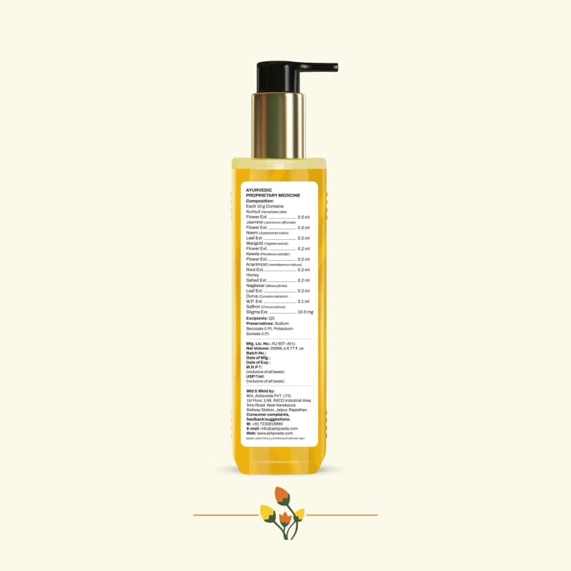 ashpveda Kashmiri Saffron & Neem Face Cleanser