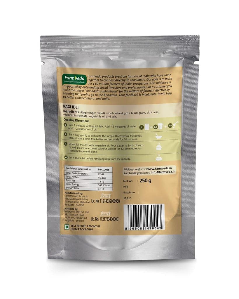 Ragi Idli Instant Mix - 250 gm view 2