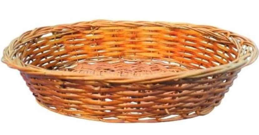 Bamboo basket view 2