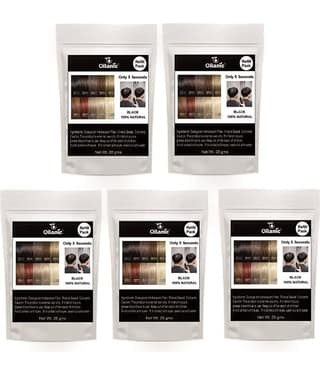 Oilanic Hair Building Fiber Hair Building Fiber 25 gm Pack of 5
