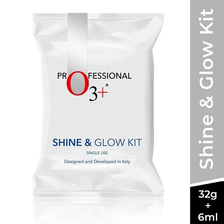O3+ Shine & Glow Facial Kit For Instant Glow (32gm+6ml) Pack of 2 view 2
