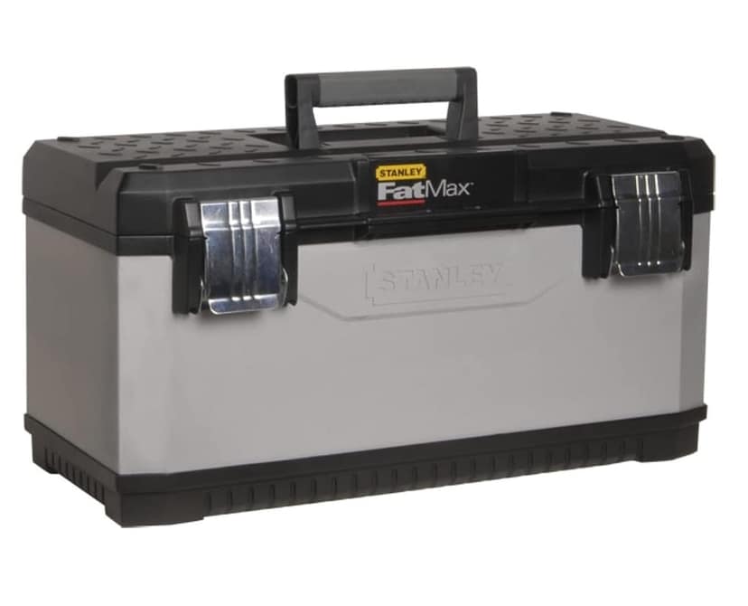 Stanley Portable Storage Stanley Fatmax 26 Inch Metal Plastic Toolbox 1-95-617 view 2