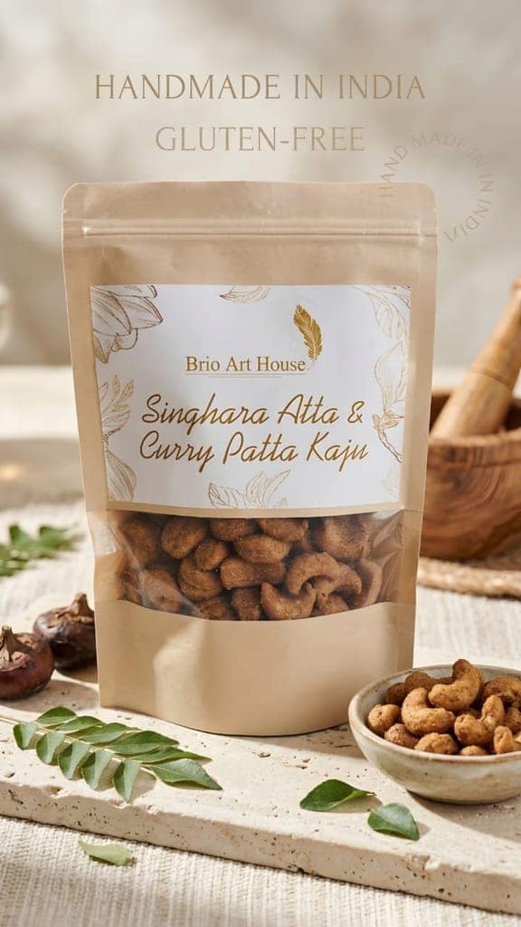 Shinghara Atta Aur Curry Patta Kaju(200g)