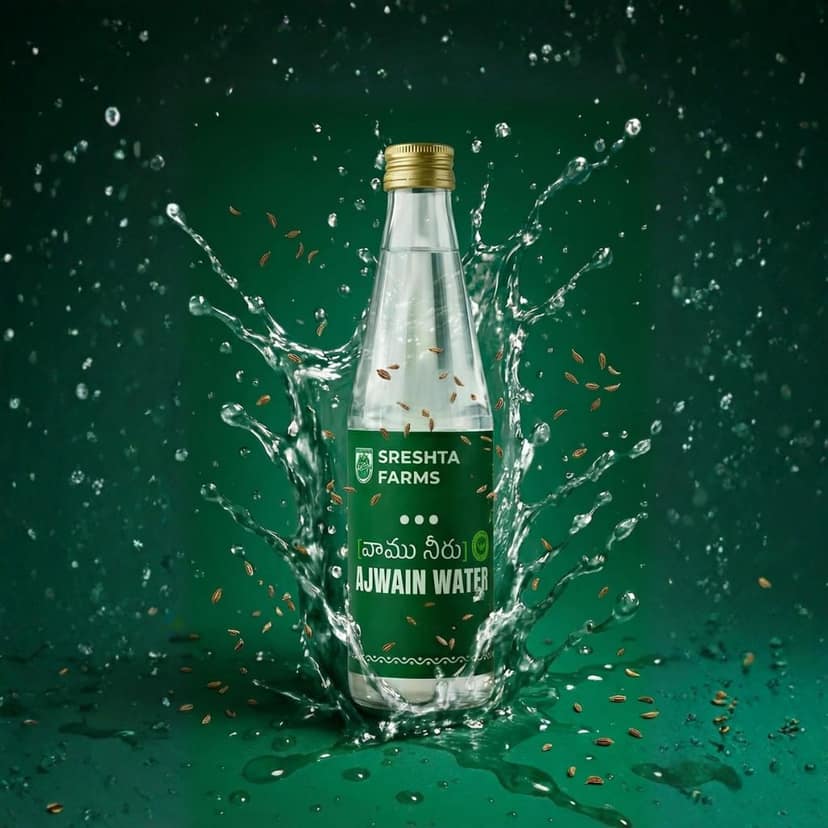 Sreshta Farms Ajwain Water 500ml view 2