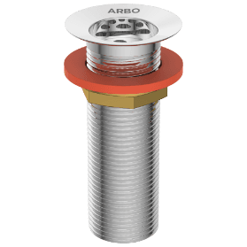AC-03 Brass 5" Inch Height Full Thread Waste Coupling
