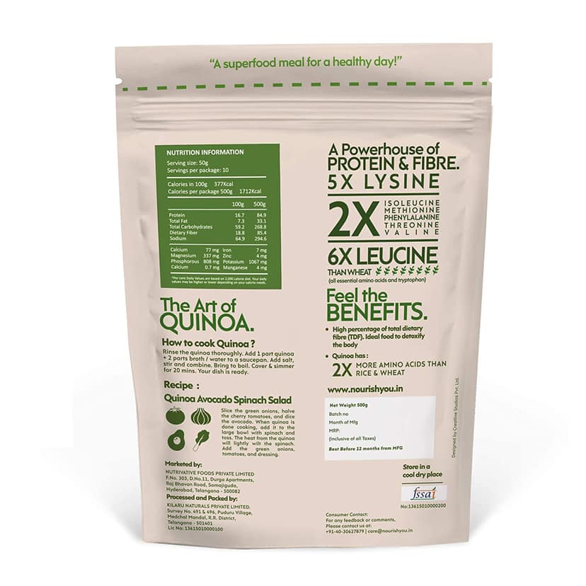 nourish you Quinoa Seeds view 2