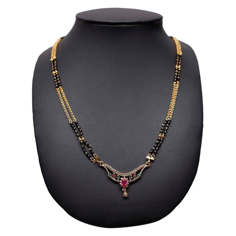 SONCHIRAIYA AP MEPMA NALLA PUSALA CHAIN WITH LOCKET FOR WOMEN view 2